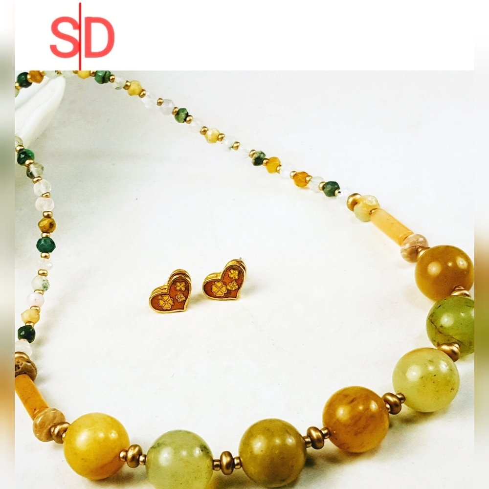 Lemon Agate Necklace